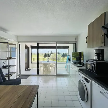 Avec Piscine, Tennis, Clim, Parking Et Wifi Au Cap D'agde - Fr-1-723-118 *