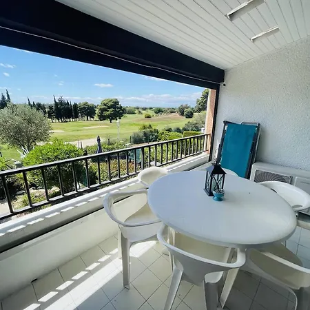 Apartment Avec Piscine, Tennis, Clim, Parking Et Wifi Au Cap D'agde - Fr-1-723-118 *